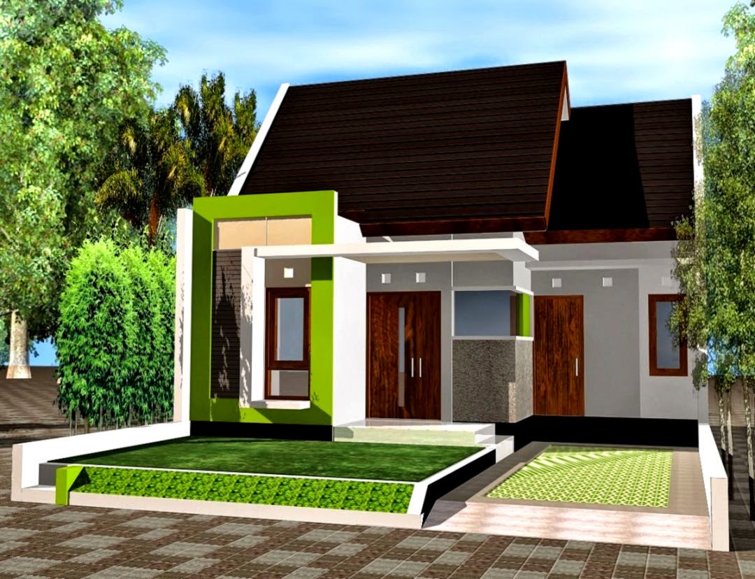 Gambar Desain Rumah Minimalis Sederhana Gallery Taman Minimalis