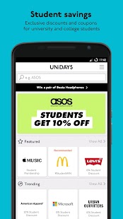   UNiDAYS: Student Perks & Deals- screenshot thumbnail   