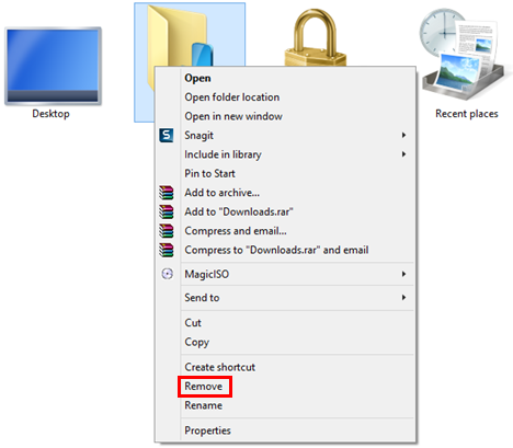 Windows Explorer, File Explorer, Favorites, thêm, xóa, đổi tên, khôi phục