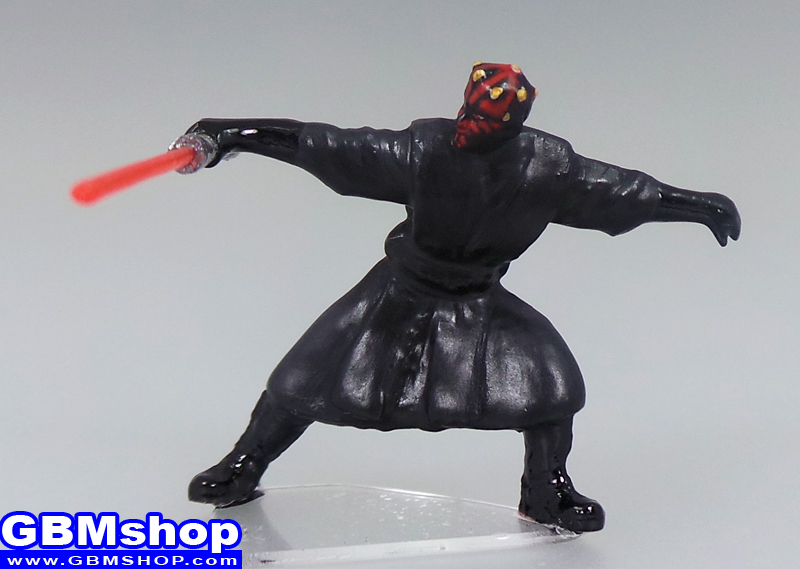 star wars miniature Imperial Assault Darth Maul Dark Lord of the Sith Jedi Knight #12 Revenge of the Sith Star Wars Miniatures Custom Customize and Painting