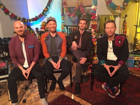 Coldplay Facebook Livestream