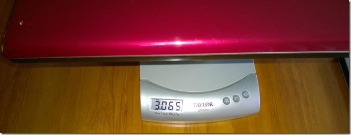 XPS 1645 Weight - 3.065KG XPS 1645 Weight - 3.065KG