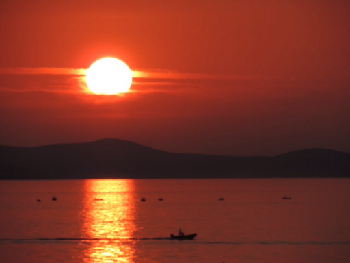 Zonsondergang, Zadar (Kroatië)