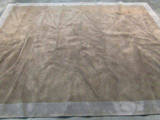 Bordered Brown Rug 2