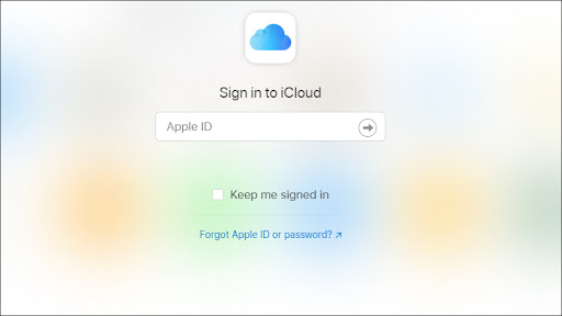 Truy cập vào trang chủ iCloud và đăng nhập vào tài khoản iCloud