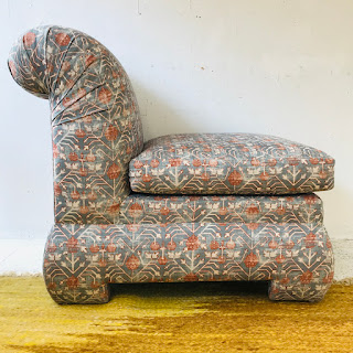 Modern Roll-Back Slipper Chair #1