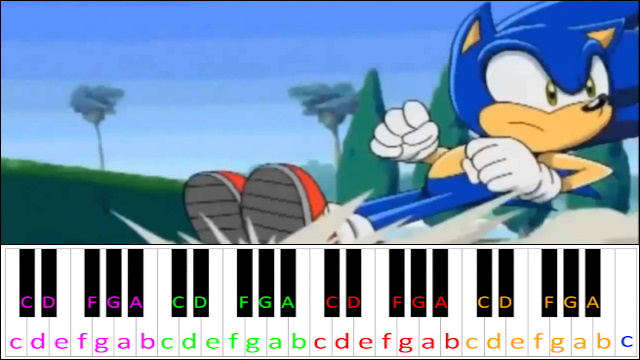 SONIC THE HEDGEHOG 3 THEME - EASY Piano Tutorial 