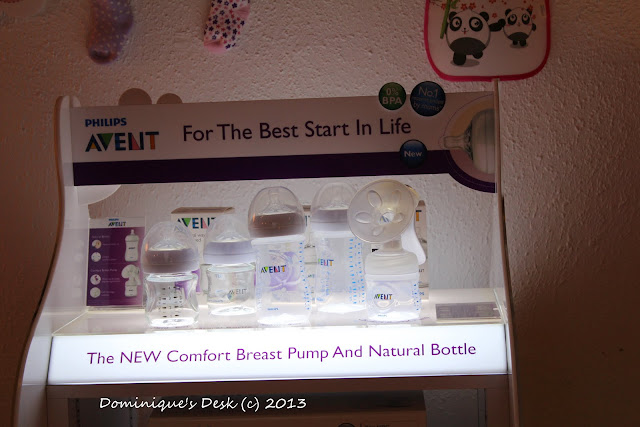 The range of bottles and breast pumps