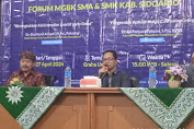 Direktur Admisi Umsida Buka Seminar MGBK SMA/SMK Se Sidoarjo