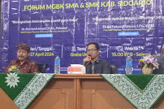 Direktur Admisi Umsida Buka Seminar MGBK SMA/SMK Se Sidoarjo