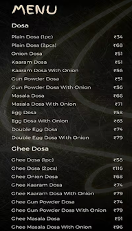 SS Andhra Hotel menu 1