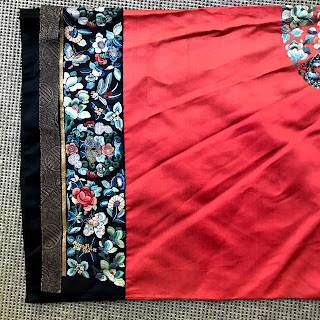 Antique Silk Hand-Embroidered Kimono