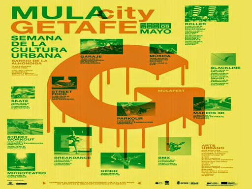 Mulacity Getafe trae la cultura urbana a las calles con múltiples actividades y con la mayor intervención de arte urbano de España