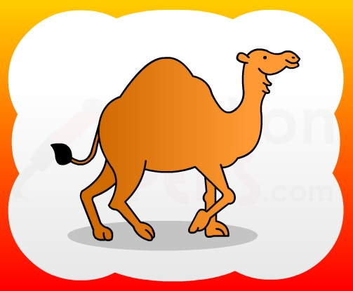 How to draw Camel for kids