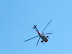 Helicopter above Newquay harbour