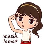 Cover Image of Tải xuống Cewek Cantik Sticker Whatsapp - WAStickerApps 1.3.1609 APK