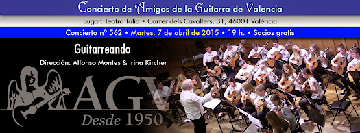 Concierto de 'Guitarrenado', en Amigos de la Guitarra de Valencia
