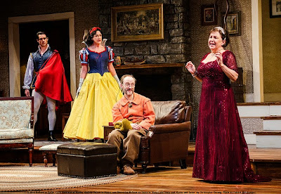 Portland Center Stage Vanya and Sonia and Masha and Spike  L-R: Nick Ballard as Spike, Carol Halstead as Masha, Andrew Sellon as Vanya and Sharonlee McLean as Sonia in 