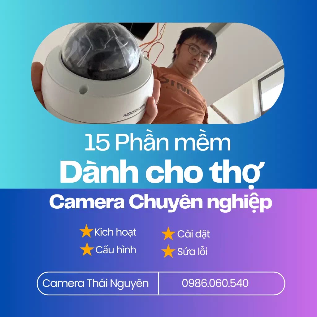 15 phần mềm camera chuyên dụng