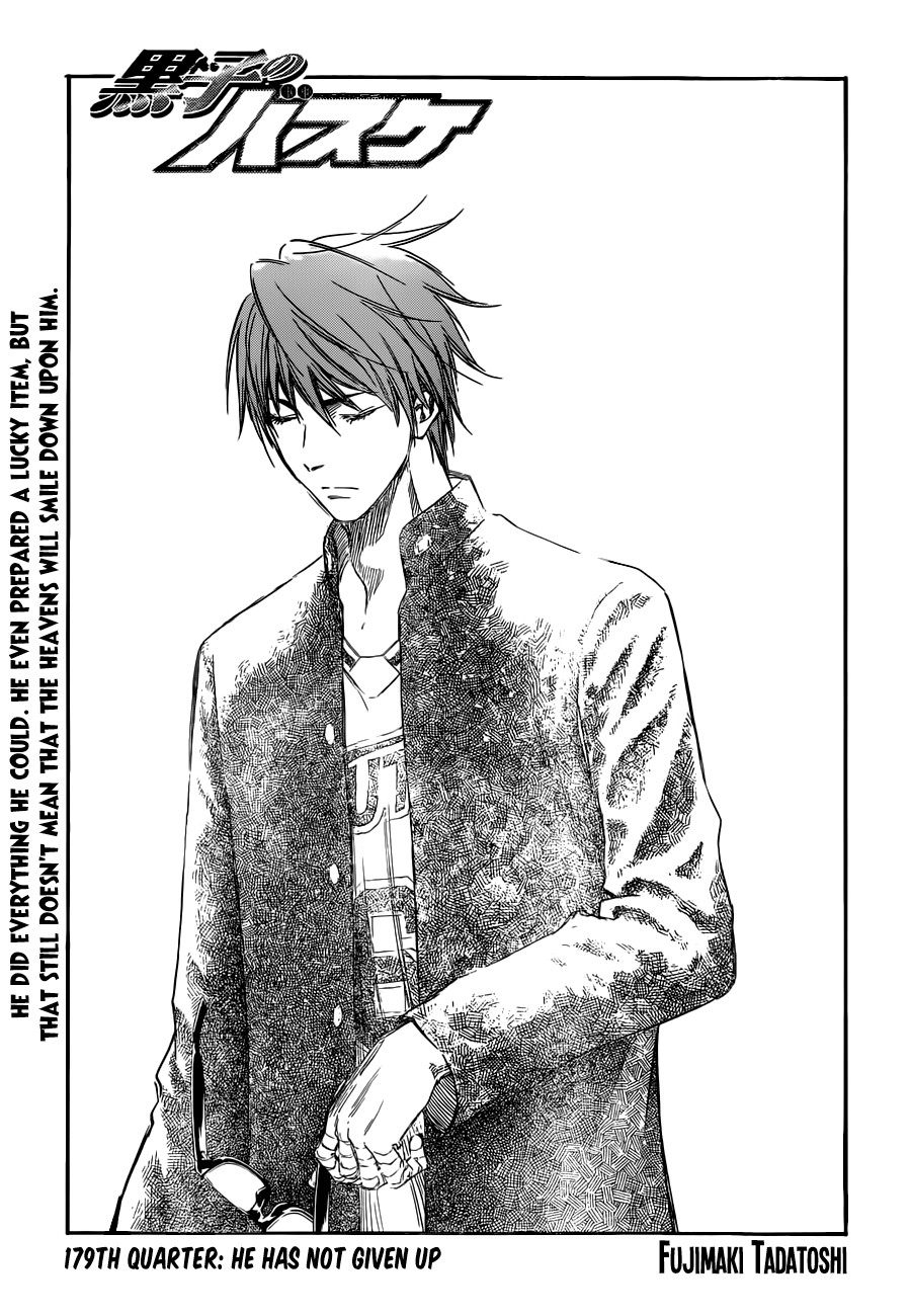 Kuroko no Basket Manga Chapter 179 - Image 03