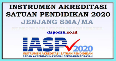 Download Instrumen Akreditasi Satuan Pendidikan 2020 Jenjang Sma Ma Untuk Pengisian Dia Di Sispena Pdf Dapodik Co Id