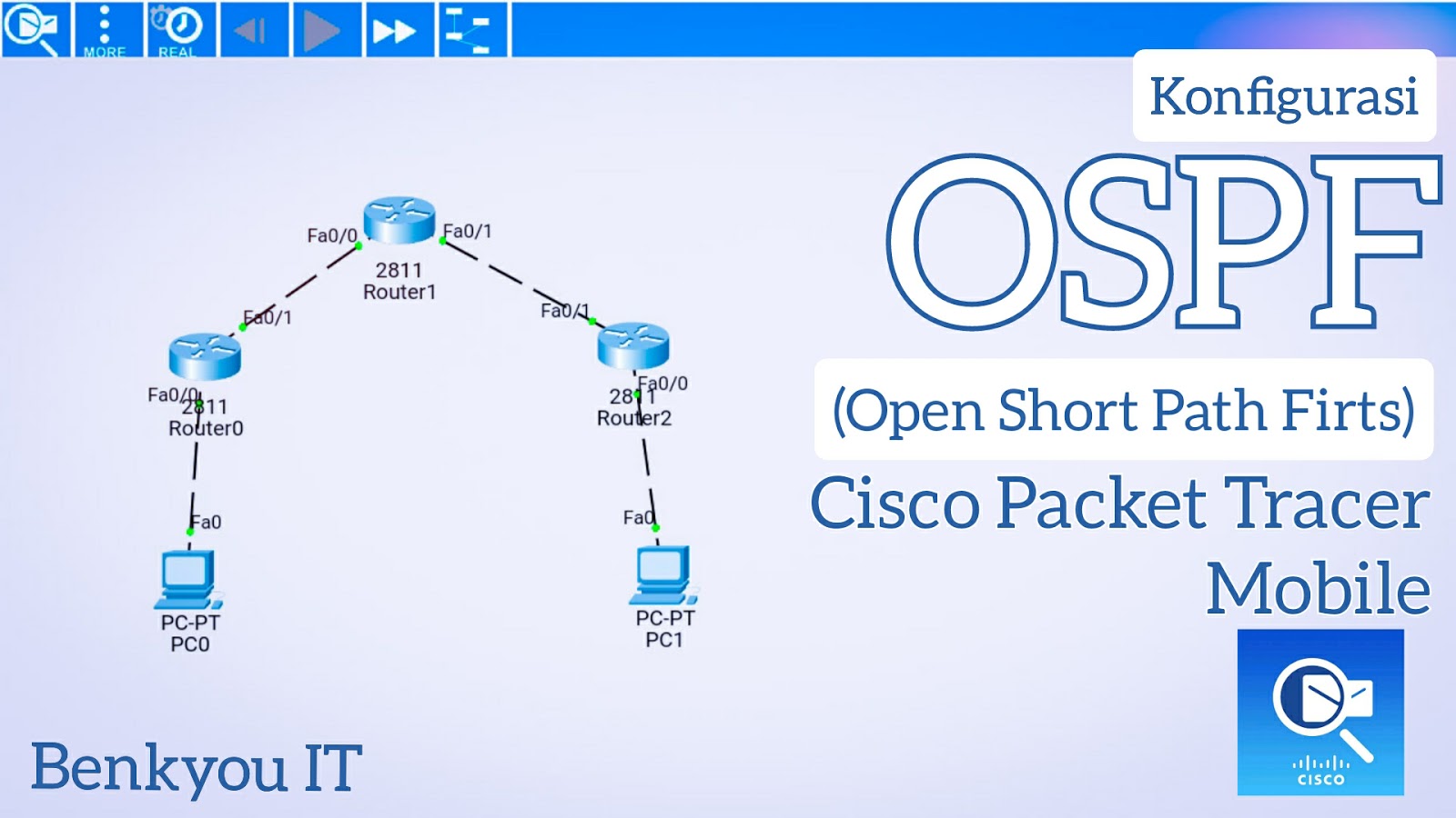 Ospf Open Shortest Path First Konfigurasi Di Cisco Packet Tracer Images