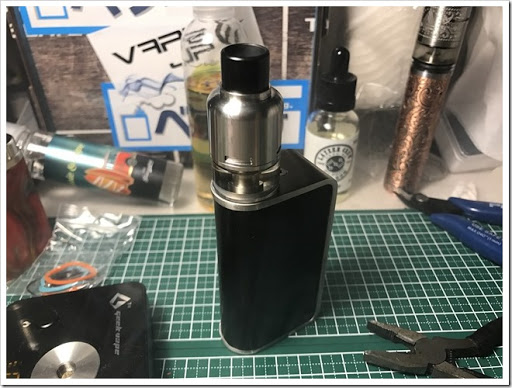 IMG 2293 thumb - 【リキチャは…よ！】GeekVape Avocado24RDTAが我が家にやってきた！味も爆煙もなかなか良し！100Wで火災警報待ったなし！なんでもござれの万能アトマイザーの巻【でもリキチャは……】