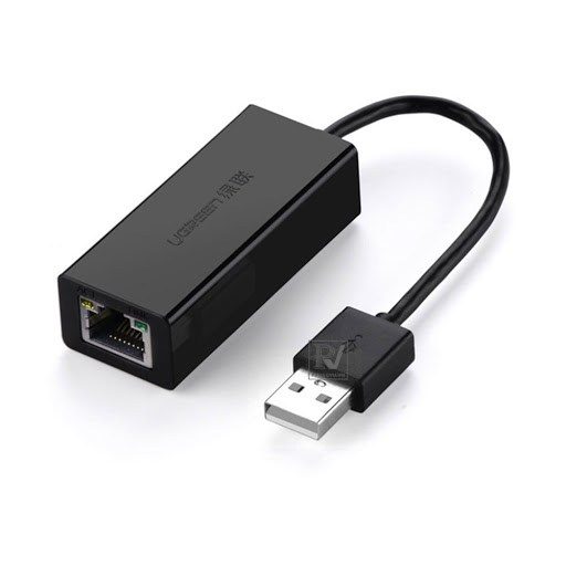 Cáp USB to Lan 2.0 cho Macbook, pc, laptop hỗ trợ Ethernet 10/100 Mbps chính hãng Ugreen UG-20254