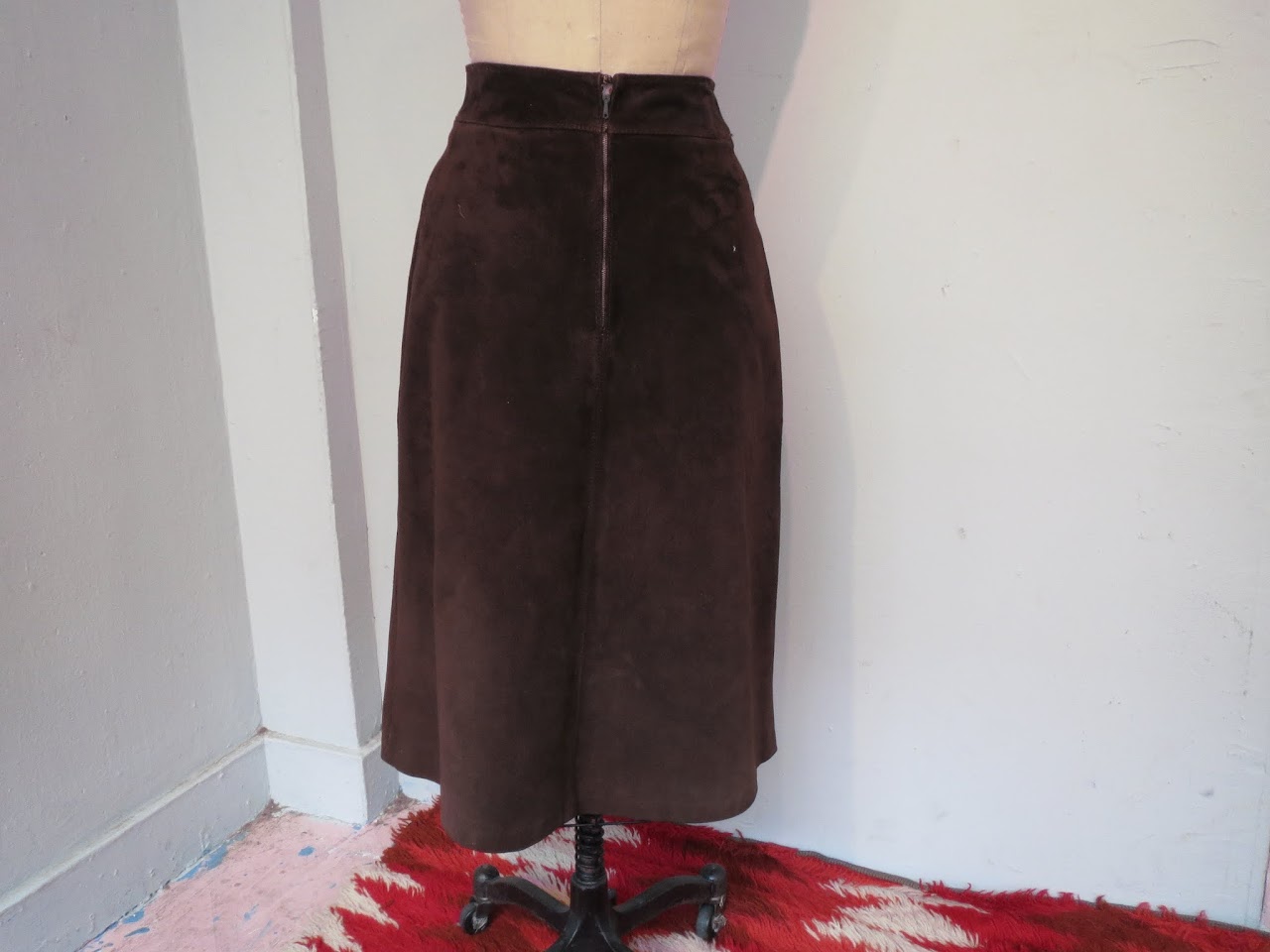 Celine Suede Skirt