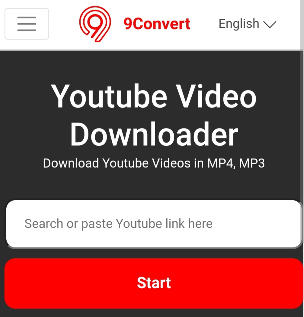 9convert Youtube Video Downloader