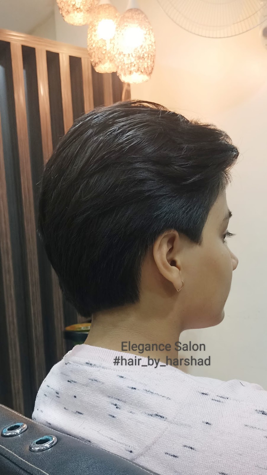 Village Barber Stories: Indian girl's long to short pixie boy cut makeover