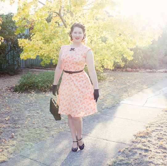 Autumn vintage style with 1940s look | Lavender & Twill