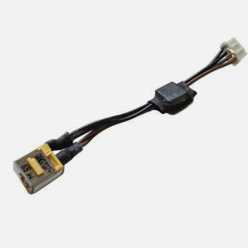  New OEM Acer Aspire 5220 5220G 5310 5310G 5315 5315Z 5320 5320G 5520 5520G 5710 5710G 5710Z 5715 5715Z 5720 5720G 5720Z 7220 7220G 7320 7520 7520G 7720 7720G 7720Z Dc Power Jack Cable 65 Watt Yellow