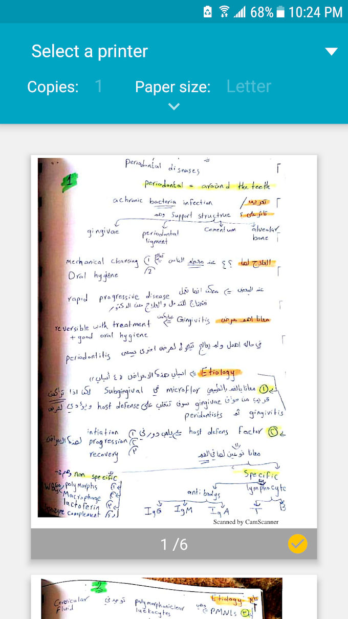 Periodontal disease summary