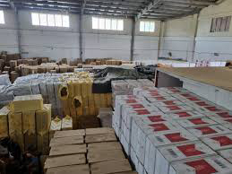 3 warehouse ng illicit cigarettes sa cavite, ni raid ng BIR.