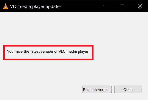 Hai l'ultima versione di VLC media player