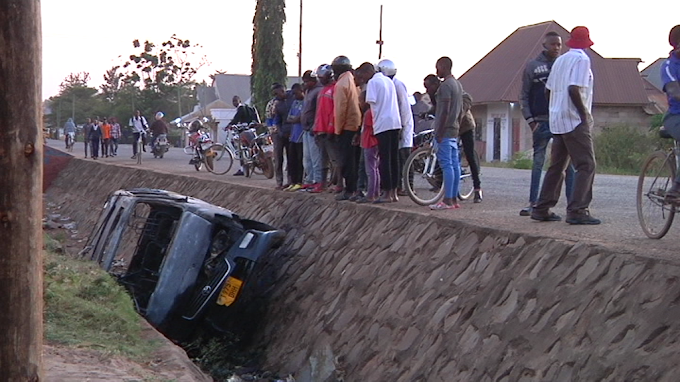 Waendesha boda boda Kahama kuchoma moto Gari lililosababisha ajari