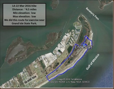 Grand Isle-22 Mar 2016-hike