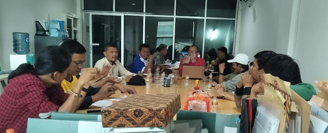 WARTAWAN BEKASI GELAR RAPAT PEMBENTUKAN PANITIA HPN 2020