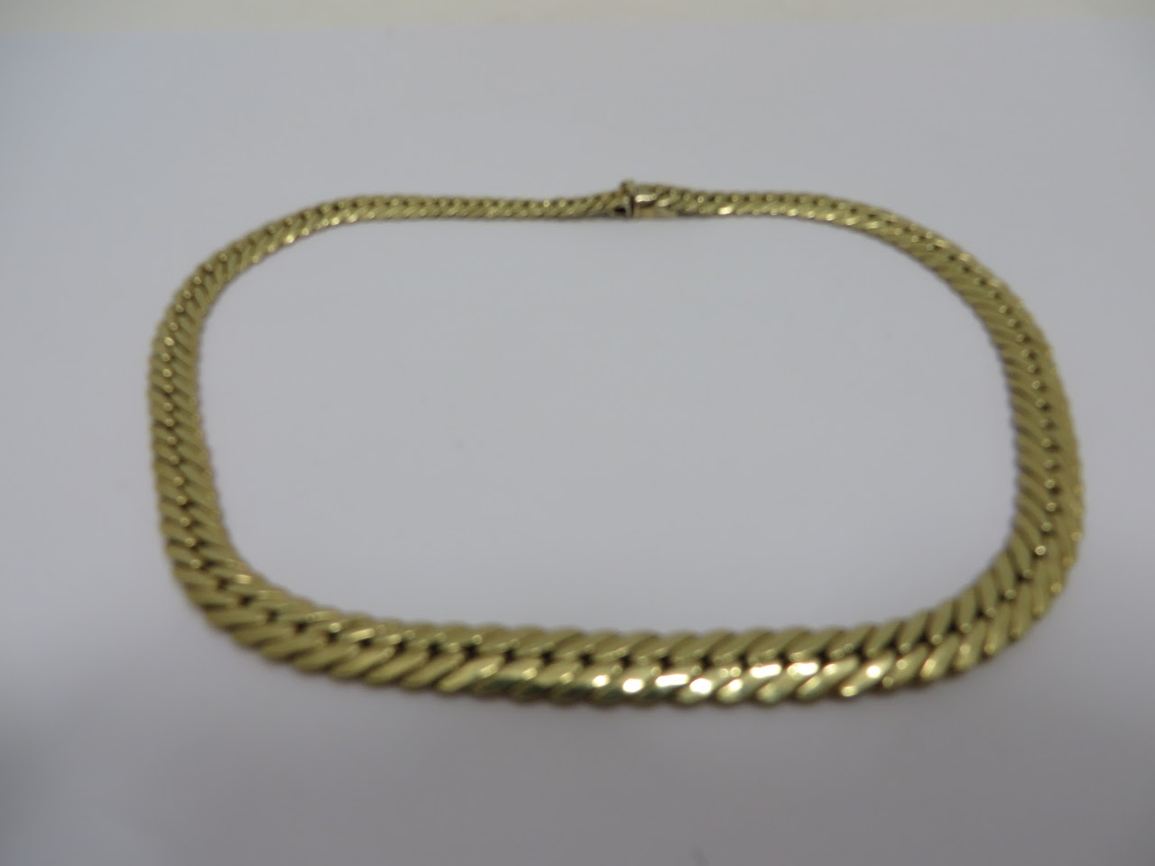 14 K Gold Choker