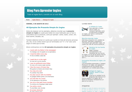 Blog para Aprender Ingles en AltaBloggers: Directorio de Blogs para Bloggers