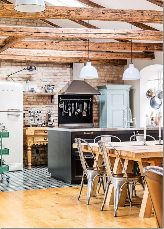 Idee Arredamento Stile Loft Industriale e Shabby Chic