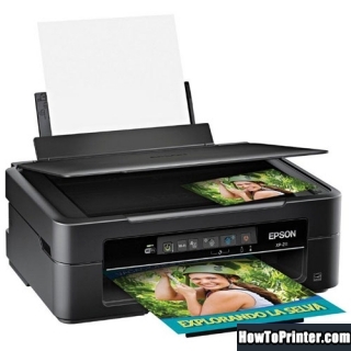 Reset Epson XP-211 printer by Resetter program