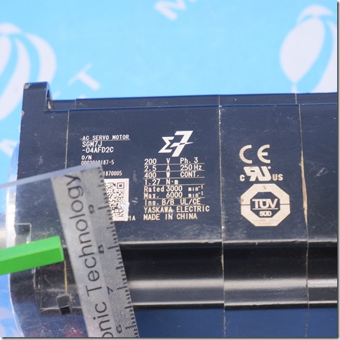 SM00740_SGM7J-04AFD2C_YASKAWA_AC SERVO MOTOR_FOR PARTS (5)