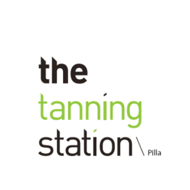 the tanning station logo