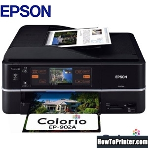 Reset Epson EP-902A printer by Resetter program