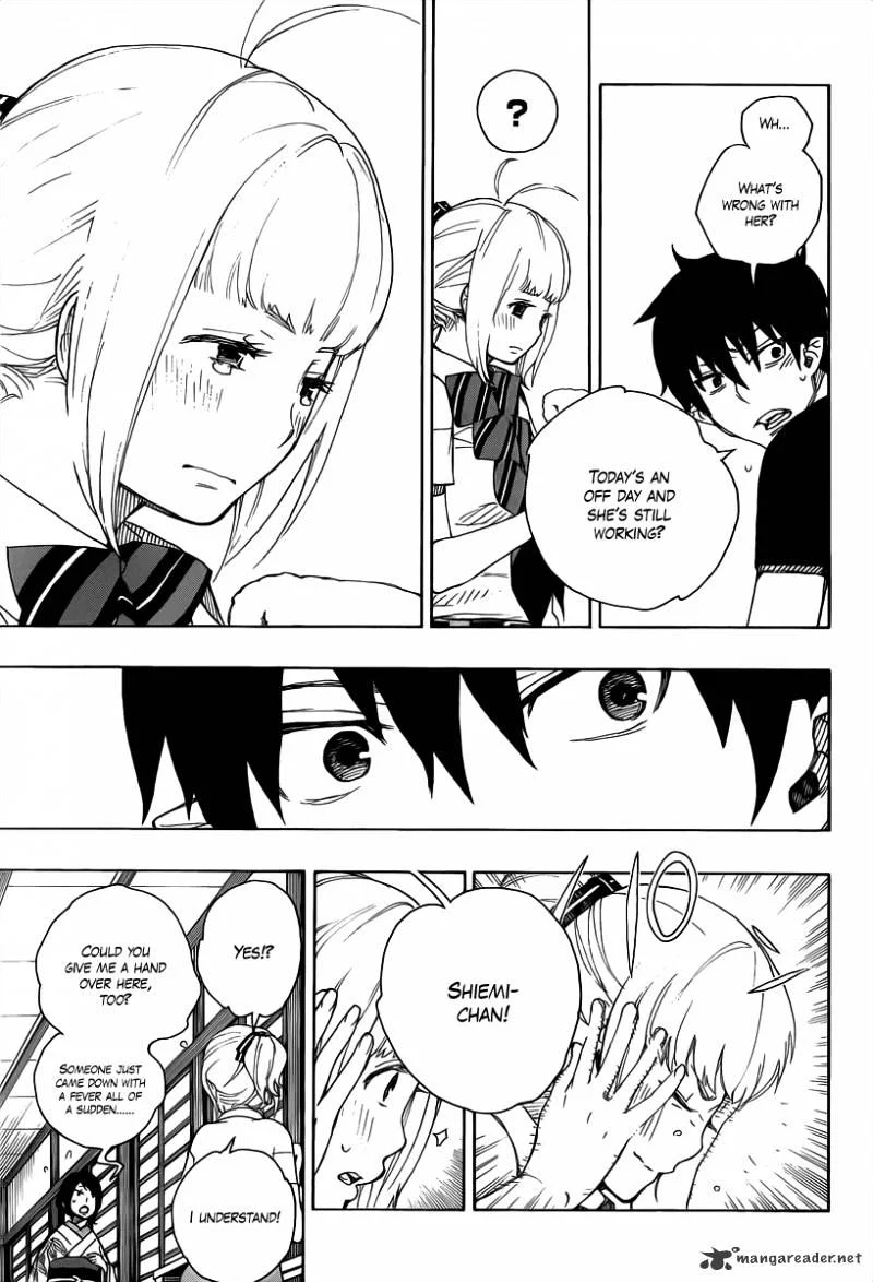 Blue Exorcist Page 4