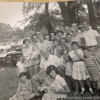 John Niehaus Family, 1955 Family Reunion