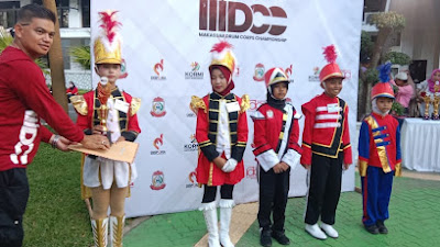SD Hang Tuah Makassar Juarai  Event Drum Coprs Campionship 