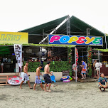 popeye restaurant at enoshima beach in japan in Fujisawa, Japan 